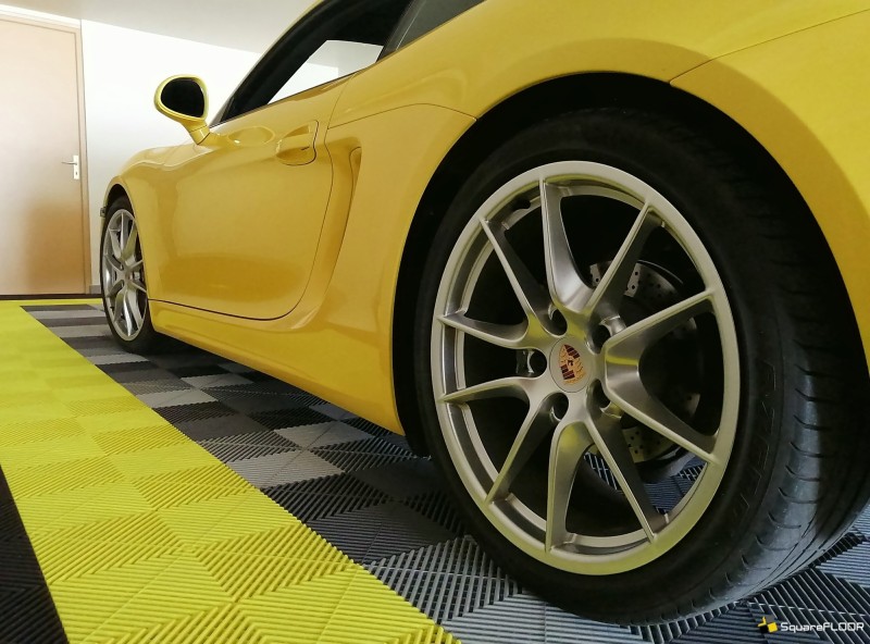 Dalle clipsable Jaune Lumineux SquarePRO Dalle clipsable Jaune Lumineux SquarePRO