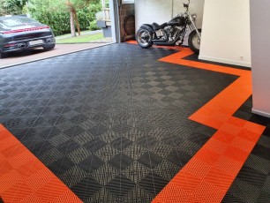 Dalle clipsable ORANGE FUSION SquareSPORT