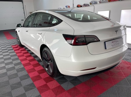 Revêtement de sol de garage clipsable rouge foncé SquareFLOOR