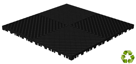 Dalle clipsable NOIR INTENSE SquareTECH REC
