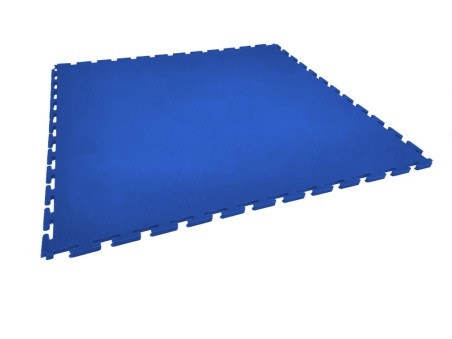Dalle de sol PVC garage clipsable bleu foncé SquareFLOOR