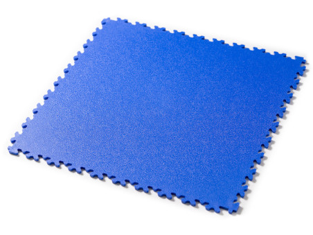 Dalle de sol en PVC clipsable bleu foncé épaisseur 7 mm