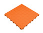 Dalle de sol pleine SquareSTEEL ORANGE