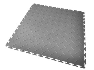 Dalle clipsable PVC DIAMOND Gris Perle SquareFLOOR