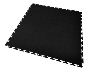 Dalle clipsable PVC DIAMOND Noir Intense SquareFLOOR