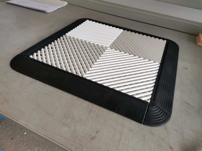 Dalle de sol clipsable BOX40 BLANC 40 x 40 cm Dalle de sol clipsable BOX40 BLANC 40 x 40 cm