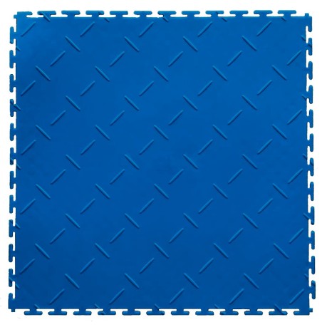 Revêtement de sol PVC clipsable antidérapant bleu foncé SquareFLOOR
