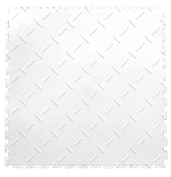 Plaque de sol clipsable en PVC DIAMOND blanc SquareFLOOR