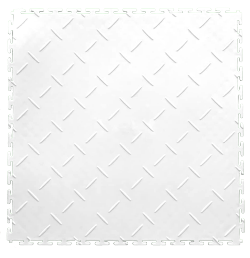Plaque de sol clipsable en PVC DIAMOND blanc SquareFLOOR